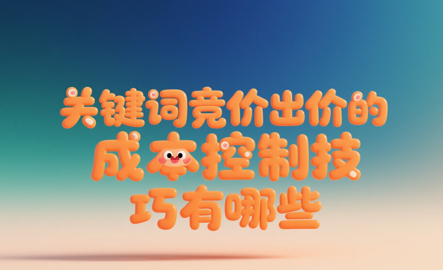 关键词竞价出价的成本控制技巧有哪些